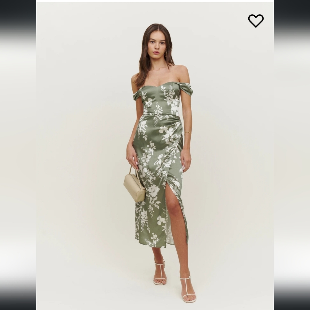 Reformation Genesis Silk Dress
